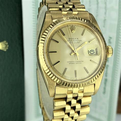 18k Gold Rolex Watches Vintage 